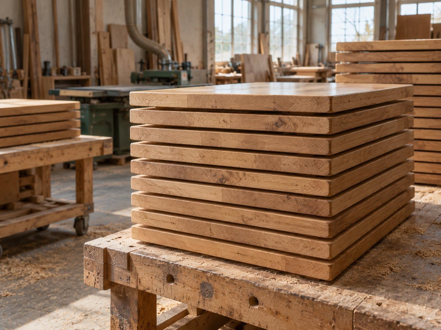 Cafe table tops batch