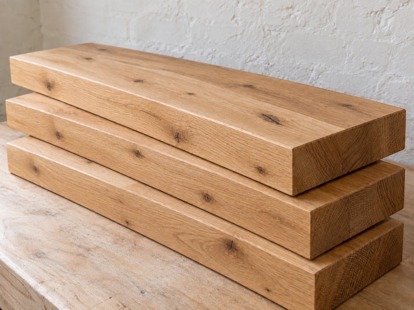 Character floating stair treads