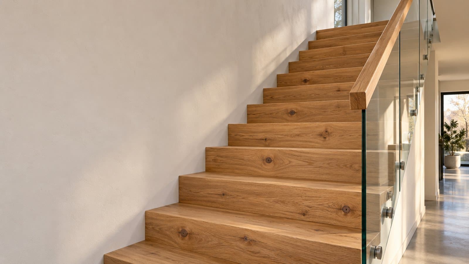 Oak stair parts