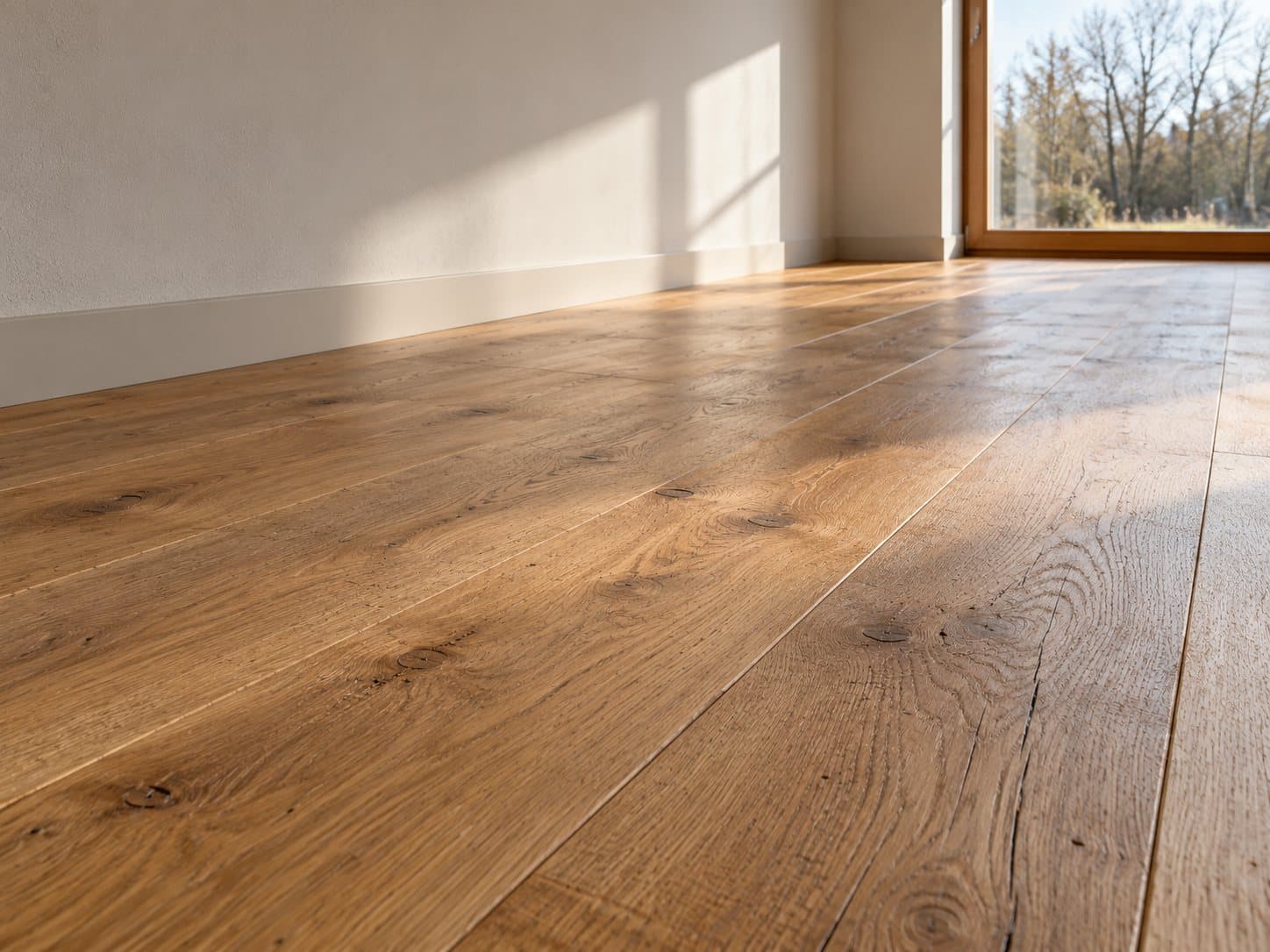 Oak flooring